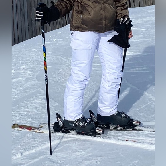 FREE SOLDIER Women's Waterproof Snow Winter Insulated Snowboarding Skiing Pants - Picture 4 of 12